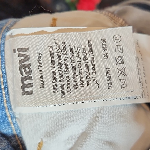 MAVI Ada Boyfriend Distressed Sample Jeans 26 - Picture 5 of 11